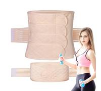 Fulenyi Bande ventrale post-partum, enveloppe de taille post-partum,Ceinture abdominale élastique réglable, ceinture de mise en forme de taille haute | Shaper de taille de ventre respirant après la