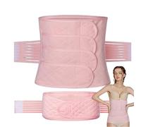 Fulenyi Bande ventrale post-partum, enveloppe de taille post-partum,Ceinture abdominale élastique réglable et amincissante pour femmes, soutien de maternité | Shaper de taille de ventre respirant