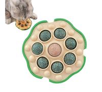 Fulenyi Boules d'herbe à chat qui se collent au mur, boules murales en herbe à chat pour chats | Boules à lécher pour chat - Boules d'énergie pour chats, jouets comestibles avec herbe à chat