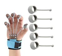 Fulenyi Civière de Doigt | Exerciseur d'extension de Doigt 5 pièces,Civière de Doigt, renforcement de la poignée pour Les Doigts d'exercice, améliore la Force Musculaire de la Main