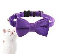 Fulenyi Collier Nœud Papillon pour Chien - Respirant et Doux pour la Peau - Accessoire de Décoration pour Chat et Chien - Pour Voyage, Photographie, Maison, Mariage, Promenade