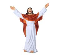 Fulenyi Figure de Jésus-Christ | Statue décorative de Jésus-Christ en résine réaliste,Statues religieuses, Statue du Christ pour Salle de Bain, Bureau, Table de Chevet, Chambre à Coucher, cheminée