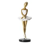 Fulenyi Figurine de Ballerine en Résine pour Petits Métiers, Ballet Dancer Statue Figurine de Ballerine de Danse, Belle Danseuse Statue Décoration de La Maison