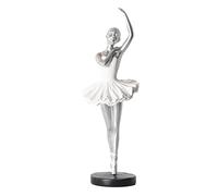 Fulenyi Figurine de Ballerine en Résine pour Petits Métiers, Ballet Dancer Statue Figurine de Ballerine de Danse, Belle Danseuse Statue Décoration de La Maison