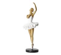 Fulenyi Figurine de Ballerine en Résine pour Petits Métiers, Ballet Dancer Statue Figurine de Ballerine de Danse, Belle Danseuse Statue Décoration de La Maison