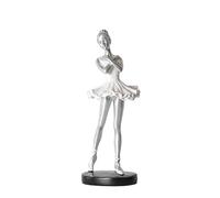 Fulenyi Figurine de Ballerine en Résine pour Petits Métiers, Ballet Dancer Statue Figurine de Ballerine de Danse, Belle Danseuse Statue Décoration de La Maison