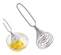 Fulenyi Fouet à Ressort en Acier Inoxydable,Fil Fouet Crème Batteur À Oeufs Sauce Mélangeur À Main - Accessoires d'cuisine pour mélangeur à Main pour mélanger, mélanger, Battre, remuer