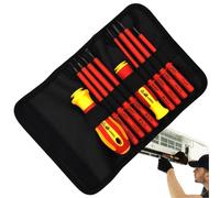 Fulenyi Jeu d'outils de Tournevis, Jeu de Tournevis de précision | Tournevis isolé électrique modifiable 1000 V | Kit d'outils de réparation électronique Pratique, Jeu d'outils de Tournevis Manuel