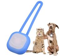 Fulenyi Lampes pour Chien pour Colliers | Pendentif Lumineux Portable alimenté par Piles | Pendentif LED Multifonctionnel pour Animaux domestiques pour vêtements pour Chiens, Sacs d'école, Colliers