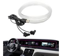 Fulenyi LED Voiture Allume l'intérieur, Voiture d'éclairage d'ambiance LED Flexible 5V, 9.8Ft Car Neon Lights Running Light Strip pour Voitures, camions, VUS