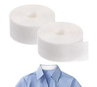 Fulenyi Lot de 2 Rouleaux de Bande de Protection de col de Chemise - Coussinets de Transpiration Autocollants - Couvre-Chef Invisibles - Coussinets de Transpiration pour Chemisiers, Golf, Casquettes,