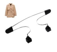 Fulenyi Manteau derrière Le siège Voiture | Cintre Automatique pour appuie-tête | Cintre réglable en Acier Inoxydable Appui-tête Voiture Porte-vêtements Appui-tête Cintre pour Gilet