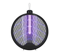 Fulenyi Raquette Anti Moustique Raquette Electrique Insectes 3000V Piege Guepes Tapetteà Mouche électrique Tapette Mouches Tue Repulsif Moustiques Guepe Fly Killer Zapper USB Rechargeable