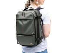 Fulenyi Sac à dos de compression sous vide, sac à dos de voyage sous vide - Airpack extensible de 60 L avec compartiment pour ordinateur,Tissu Oxford, emballage sous vide de séparation sèche