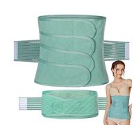 Fulenyi Taille-taille post-partum, bande postnatale pour femmes - Ceintures de récupération élastiques réglables pour le ventre post-partum,Bande d'emballage respirante après la grossesse pour femmes
