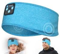Fulext Sleep Headphones Bluetooth, Sleeping Headphones Headband - Soft Elastic Comfortable Headband Headphones, Gifts for Men Women Teenager, Father Mothers Day Birthday