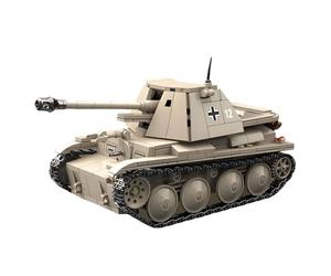 Fuleying Kit de construction militaire Marder III H char destroyer briques de serrage, 661 pièces de l'armée allemande WW2, véhicule blindé, modèle jouet pour adultes et enfants à partir de 10 ans