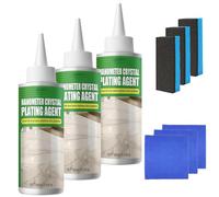 Fulfilexces Nano Crystal Coating Agent for Tile & Furniture, Granite and Stone Cleaner, Nanometer Crystal Plating Agent, Scratch Repair Marble Stain Remover (3Set)