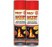 Fulgator - Entretien Feux - Pro Insert - Super Nettoyant Vitres Insert et Plaques Vitroceram - 500 ml - Lot de 2