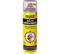 FULGATOR - Insecticide HALTE Guêpes & Frelons - Spécial Nids et Gros Insectes dangereux : guêpes, frelons, frelons asiatiques - Capable de détruire 1 nid entier - Fabriqué en France - 500mL