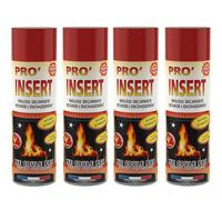 Fulgator - PRO INSERT - Mousse décapante Vitres inserts - Lot de 4 x 500 ML - Fabriqué en France