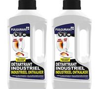 Fulgurant Détartrant Industriel Puissant, Élimine Calcaire, Tartre, Rouille, Désodorise, Douche, Baignoire, Lavabo, 1 L (Lot de 2)