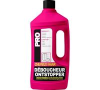 Fulgurant PRO - Déboucheur Professionnel Cheveux, Puissant, Salle de Bain, Eau Stagnante, Poils, Cheveux, Savons, Graisses - 900 ml