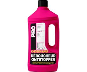 Fulgurant PRO - Déboucheur Professionnel Cheveux, Puissant, Salle de Bain, Eau Stagnante, Poils, Cheveux, Savons, Graisses - 900 ml