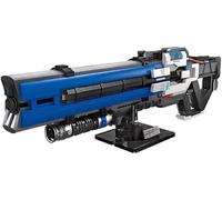 FULHOLPE Technik Arme Jeu de Construction, Militaire Maquette de Fusil à Impulsion Lourd Gun, 2283+Pièces Blocs de Construction Compatible avec Les Grandes Marques