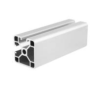 FULIMEI Profilé en aluminium 4040 N2 extrudé, 1 pièce, longueur 100-1200 mm, rail linéaire de 800 for pièces d'imprimante 3D CNC(Silver,550mm)