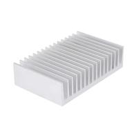 FULIMEI Radiateur profilé en Aluminium Haute Puissance, Largeur 160, dissipateur Thermique personnalisé à 40 Dents denses, 160x40x100~250mm, dissipateur Thermique électronique(100mm)