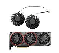 FULIMEI Refroidisseur RTX3080 RTX3070 85mm, Compatible avec MSI Geforce RTX 3060 Ti 3070 3080 3080Ti 3090 Ventus 3X, ventilateur de carte graphique jeu(AB Fan)