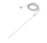 FULIMEI Sonde De Capteur Mesure Température À Thermocouple Type K 400C, Longueur 1.5 Mètres 50mm/100mm/150mm/200mm/250mm/300mm(200mm)