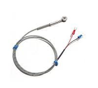 FULIMEI Thermocouple de type K/J, bouton canal chaud, capteur température, plaque dérivation, ligne blindée, sonde moule 800 ℃, 1 pièce(K Type 1.5M)