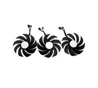 FULIMEI Ventilateur de carte graphique RTX4080 RTX4090, 105MM, Compatible avec Gigabyte GeForce RTX 4090 4080, ventilateur refroidissement OC for jeu(3-Fan)