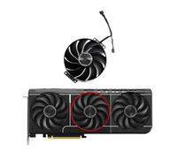 FULIMEI Ventilateur de carte graphique RTX5070, 90MM, Compatible avec ASUS PRIME OC GeForce RTX 5060 Ti 5070 5070Ti, refroidissement(B-Fan)