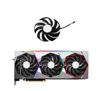 FULIMEI Ventilateur de carte vidéo 95MM 3080Ti, Compatible avec MSI GeForce RTX 3070 3080 3090 Ti SUPRIM X Tow, refroidissement graphique(C-Fan)