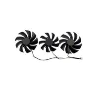 FULIMEI Ventilateur de refroidissement carte vidéo RX6700XT RX6800XT, Compatible avec PowerColor RX 6700XT 6800 XT 6900XT RED DRAGON Graphics(3-Fan)
