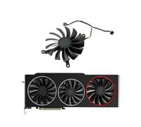 FULIMEI Ventilateur de refroidissement CF9015U12D CF1015U12D 6900XT, Compatible avec XFX Speedster QICK MERC 319 AMD Radeon RX 6900 XT Ultra GPU(C-Fan)