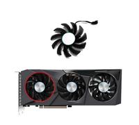 FULIMEI Ventilateur de refroidissement remplacement, 75MM, T128010SU, Compatible avec Gigabyte Radeon RX 6600 6700 XT RTX 3070 Ti EAGLE, carte graphique(A-Fan)