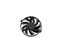 FULIMEI Ventilateur de refroidissement remplacement, FDC10U12S9-C RX480 RX470 RX470D, Compatible avec XFX Radeon RX 480 470 470D RS Black Wolf, carte graphique(1-Fan)