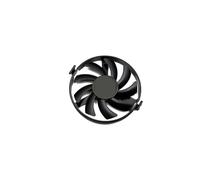 FULIMEI Ventilateur de refroidissement remplacement, FDC10U12S9-C RX480 RX470 RX470D, Compatible avec XFX Radeon RX 480 470 470D RS Black Wolf, carte graphique(1-Fan)