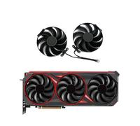 FULIMEI Ventilateur T129215BU RX7700XT 7800XT, Compatible avec PowerColor Radeon RX 7700 7800 XT, 12 go, remplacement de carte graphique Red Devil OC(AB-Fan)
