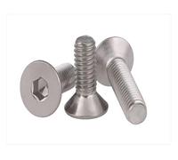 FULIMEI Vis à tête fraisée plate en acier inoxydable 304, six pans creux M2,5 M3(M2X14 250pcs)