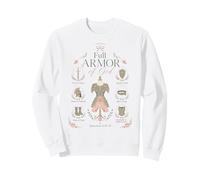 Full Armor Dieu Ephésiens Foi chrétienne Verse de la Bible Sweatshirt