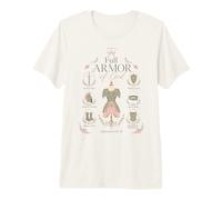 Full Armor Dieu Ephésiens Foi chrétienne Verse de la Bible T-Shirt Haut de Gamme