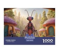 Full-Body Depiction of A Robot Ant 1000 Pièces Puzzles Mechanical Ant Soulage Le Stress Puzzle pour Adultes Jeu Familial 70x50cm/1000pcs