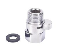 Full Brass G1/2" Flow Quick Control Shut-OFF Valve Shower Head Hand Water Saver