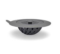 Full Circle Home Tamis de Drainage Inclus. Arrête SKINSATIONAL - pour Cuisine - Filtre d'évier - 11.4cm x 11.4cm x 3.55cm - Ajustement réglable