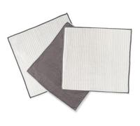 Full Circle - Lot de 5 Chiffons en Microfibre Renew - Lingettes de Nettoyage Réutilisables - Multi-Usages Maison et Cuisine - Lavables en Machine